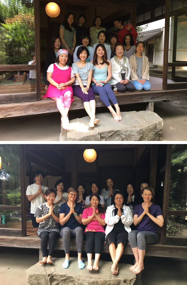 古民家ヨガを開催しました アップフォーヨガ 上用賀 Up For Yoga